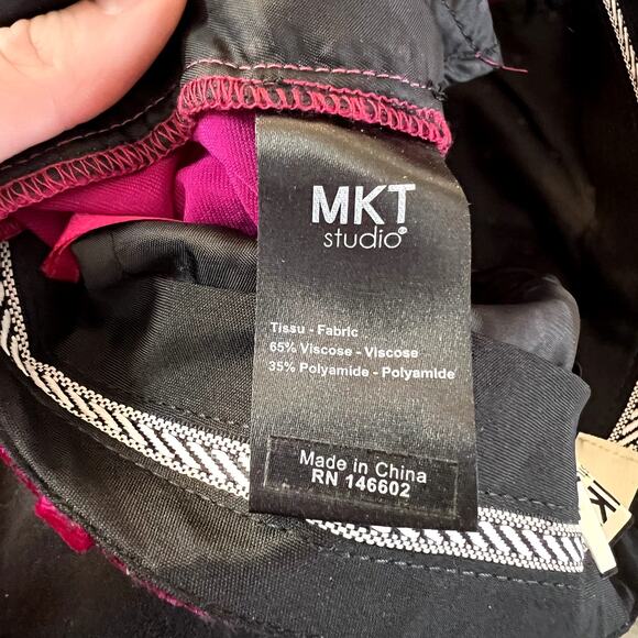 MKT Studio Pink Velvet Pants - Picture 8 of 8